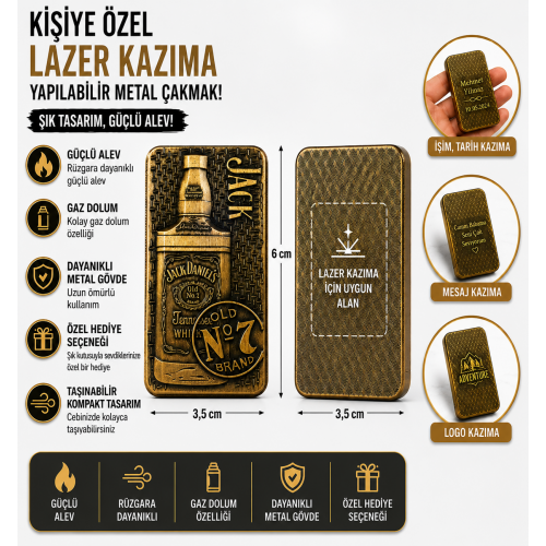 metal çakmak jack